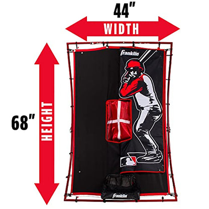 Franklin Sports MLB 2-in-1 Pitching Target and Return - 65"