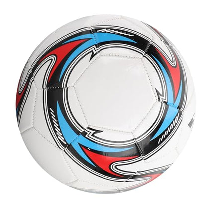 Alomejor Size 5 Soccer Ball, Premium PVC Wear Proof Sports Ball with Rubber Inner for Indoor Outdoor Training Match, Standard Soccer for Adults Teenagers