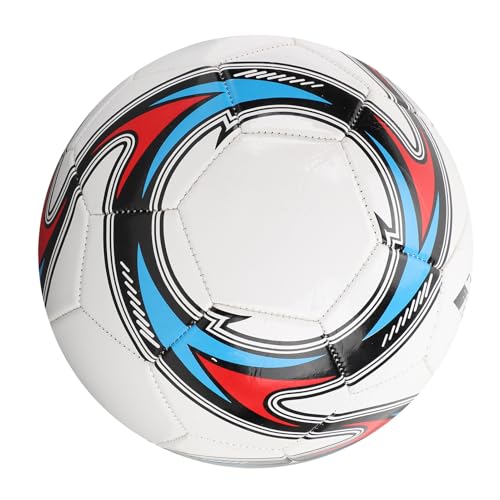 RiToEasysports Size 5 Soccer Ball, Professional PVC Rubber Wear Proof Training Ball, Indoor Outdoor Sports Ball for Adults Teenagers Practice Matches Gifts