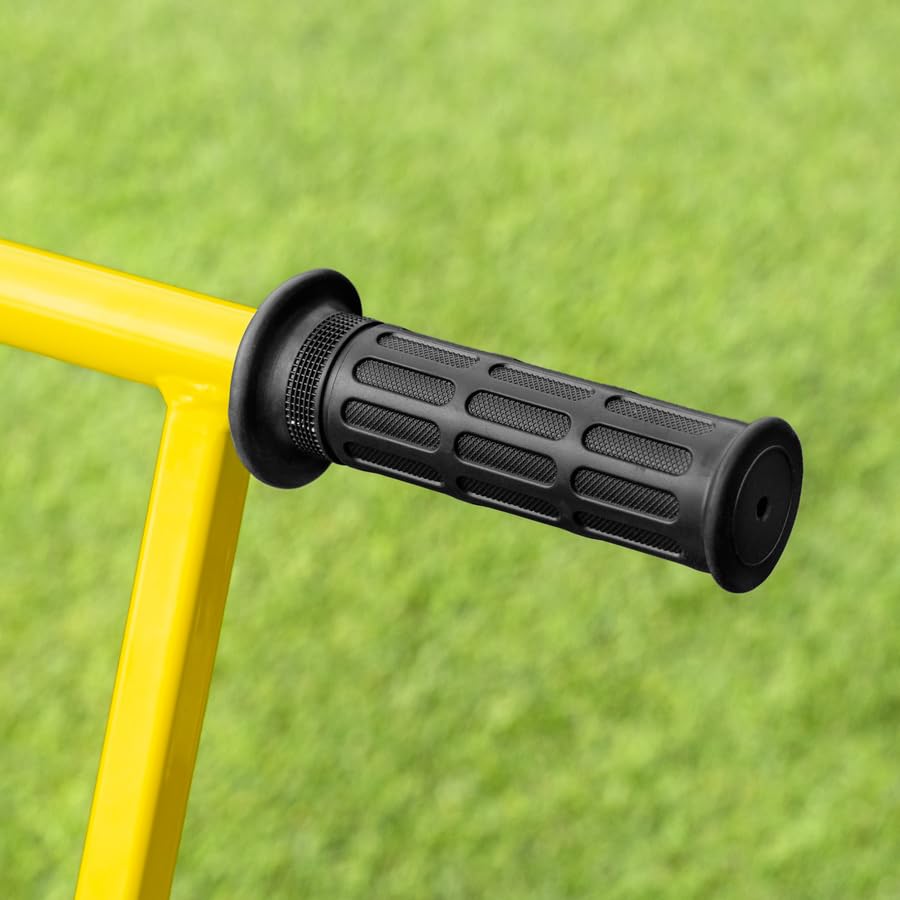 FORZA Wheel Transfer Line Marker – Durable Steel Paint Tank, Adjustable Handle and Easy Line Control | Ideal for Sports Fields & Courts - size: 2" Line Marking Machine, style: Machine Only