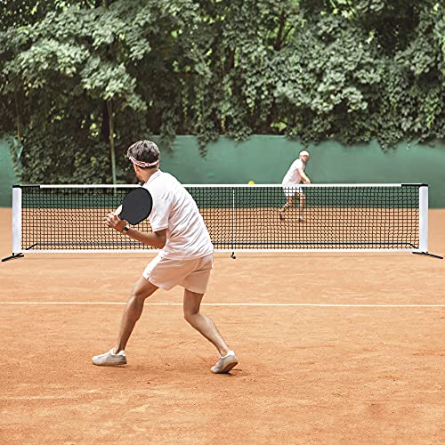 Pickleball Set with Net for Driveway, Portable Pickle Ball Net System with Stable Metal Frame and 22FT Regulation Size Net for Outdoor Indoor Game, with Carry Bag - style: Pickleball Net