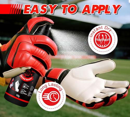 Grip Spray, 7oz Traction Spray for Athlete, Enhanced Court Performance ＆ Anti-Slip Traction for Basketball Shoe Bottom, Football Gloves, Golf, Tennis, Pickleball, Non Toxic, Fast Drying