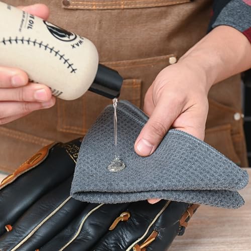 Rhino Wax - Baseball Glove Conditioner Kits - Clean, Condition, and Maintain Your Baseball Glove with one of Our 3 Maintenance Kits - Protect Your Mitts - Proudly Made in USA (Not China) - size: Complete Kit - 6 Pack