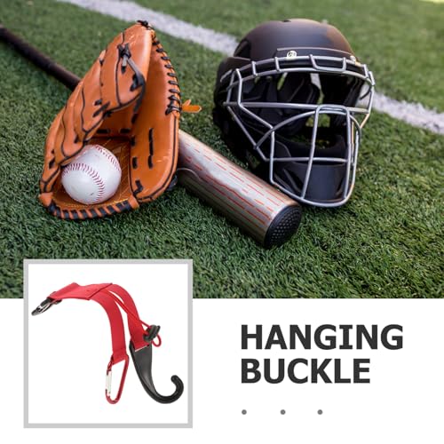 KESYOO Baseball Gear Holder Multi-Functional Hooks for Bats Gloves and Helmets and Lightweight Design for Sports Equipment Organization for Players and Fans