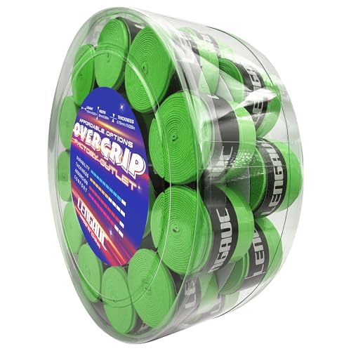 Tacky Overgrips,Tennis/Badminton/Pickleball/Paddle 30/60 Pack, Tacky Anti-Slip and Absorbent Grip, Colorful,Comfort Grip Tape,Absorb Sweatbands Anti Slip
