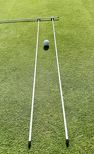 Golf Alignment Stick Clips (3 Pack) – Upgraded New Version – More Flexible & More Durable – Training Aid for Ball Position & Parallel Line Setup