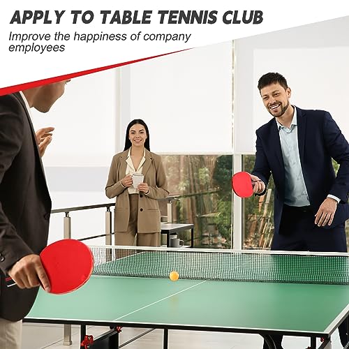 Liliful 8 Pcs Table Tennis Paddle Set Included 8 Table Tennis Rackets with 12 Balls and 4 Carry Case Portable Sport Accessories for Adults and Family Indoor Outdoor Sport