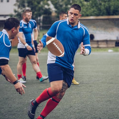 American Football Ball – PVC 20x10cm | Non Slip Synthetic Leather High Performance Training Football Durable Sports Ball for Boys Girls Outdoor Indoor Play Coordination and Fitness