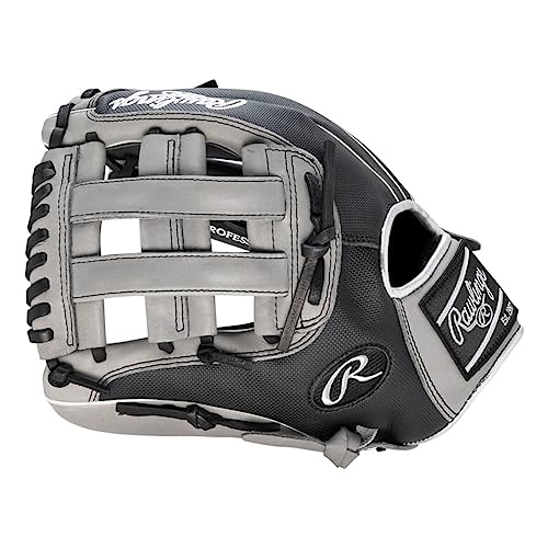 Rawlings Gamer XLE Speed Shell Series Baseball Infield | Catcher | Utility Glove | Mitt | Travel | Youth | 11.5” | 12.25” | 32.5” | Black | Grey | Right | Left - size: 12.25"