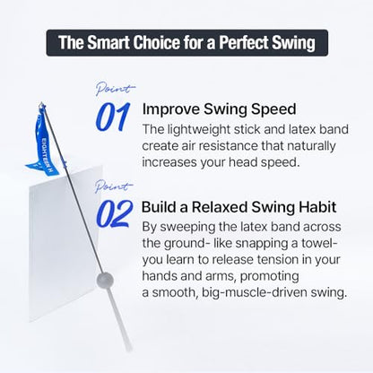 Fast Swing Golf Trainer Speed Distance Training Aid for Long Drives Pro Heoseok