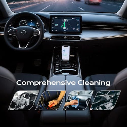 4-In-1 Multi-Enzyme Foam Cleaner, Multipurpose Foam Cleaner Spray, 2026 New Powerful Car Interior Foam Cleaners, All-Purpose Household Cleaners for Deep Clean Car Kitchen Bathroom Sofa (1pc, 100ml)