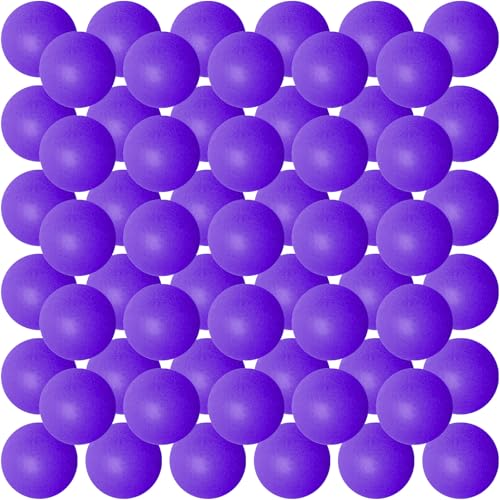 120 Pack Table Tennis Balls 40+mm Assorted Color Plastic Balls Bulk for Games - color: purple