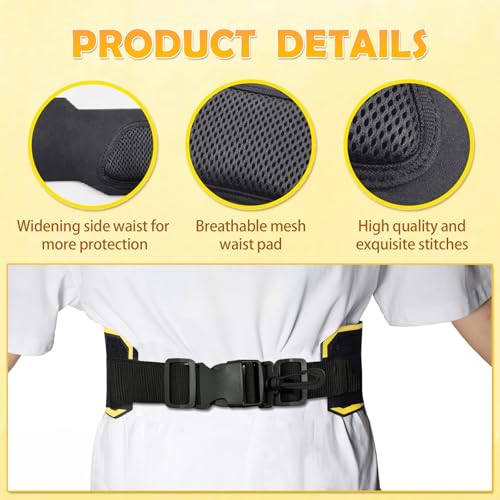 Sportout Volleyball/Soccer Training Equipment, Solo Trainer, Adjustable Waist Belt for Kids & Adults - color: yellow-new