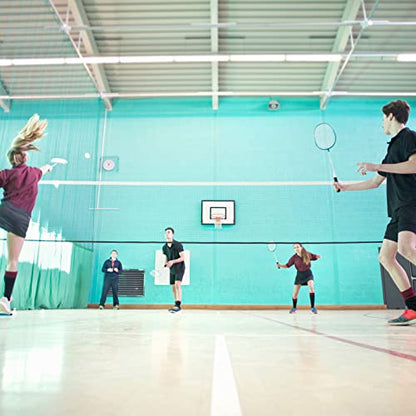 PATIKIL Badminton Net, Badminton Court Netting Replacement for Outdoor Indoor Beach - size: 17x2.5ft