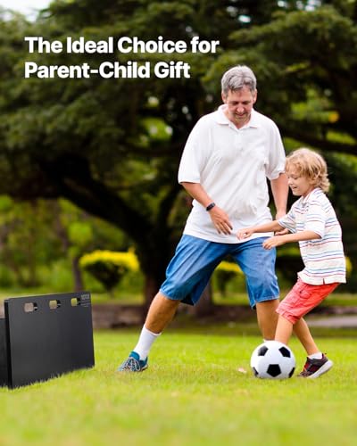 VEVOR Upgrade Soccer Rebounder Board, Mult-Adjustable Angles Portable Soccer Rebound Wall, Foldable Kickback Board, Soccer Practice Equipment, Ideal for Kids and Adults Passing & Shooting Drills - size: 40"X16"