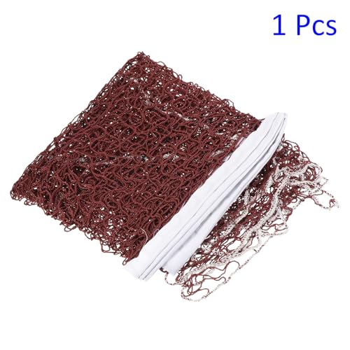 M METERXITY Foldable Badminton Net Portable Badminton Durable Badminton Replacement Net Polypropylene Sports Net for Indoor Outdoor Backyard