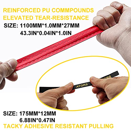 Tennis Grip Tacky Tennis Racket Grip Tape Absorbent Anti-Slip Tennis Overgrip for Tennis Badminton Pickleball Racquet Handle Grip with Damping Ridges Overgrips (Royal Blue)