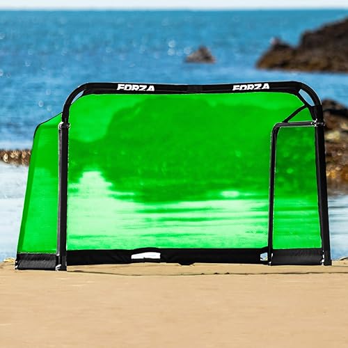 FORZA Replacement Aluminum POD Soccer Goal Nets - Durable HDPP Micromesh in 3 Sizes and 9 Colors - Professional Quality Nets for Backyards, Clubs, and Tournaments - color: Green, size: 6ft x 4ft