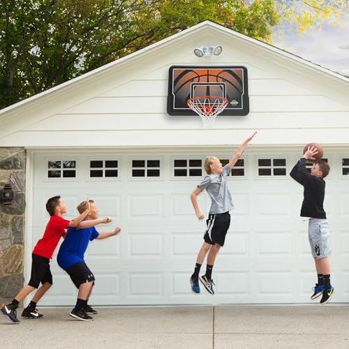 Lifetime 44-Inch Impact Basketball Hoop Backboard and Classic Rim Combo, High-Density Polyethylene, UV-Protected Graphics, All-Weather Net, Mounting Kit Sold Separately