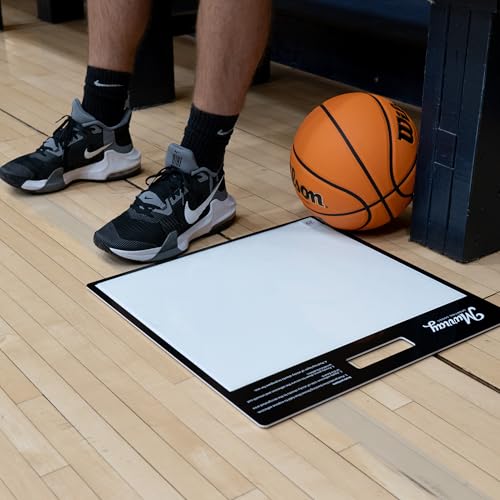 Murray Sporting Goods Courtside Premium Basketball Sticky Mat | Non-Slip Shoe Mat for Basketball Court Shoe Grip 19 in x 19 in | Replacement Sheets Don't Include Mat - style: Basketball Sticky Mat