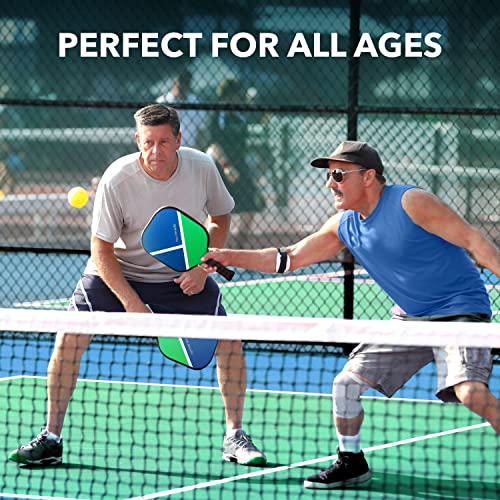 HAJIMARI Outdoor & Indoor Pickleball Balls - 3 Pack of 40-Hole Outdoor Pickleball Balls with Tube | USAPA Approved Pickleball Balls for Competitive Play | Official Pickleball Balls Size 74mm / 26g (Yellow)