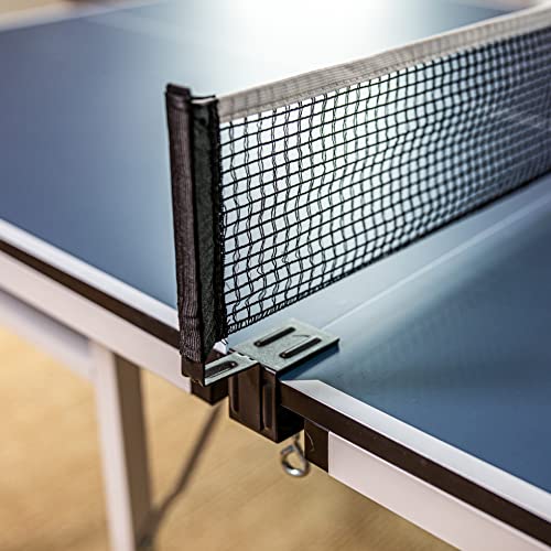 STIGA Space Saver - Compact Ping Pong Table - Separate Table Halves - Regulation Height - No Assembly Required - color: Blue