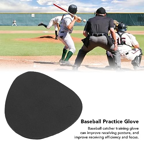 Baseball Catcher Training Glove, Foam Fielding Trainer for Baseball Infield Practice, Hands Batting Glove with Lightweight and Breathable Design, Perfect for Kids Teens and Ad