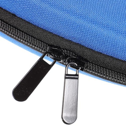 Alipis Table Tennis Paddle Case Eva Hard Shell Portable Ping Pong Racket Storage Bag with Ball Holder Sports Organizer for Outdoor Training