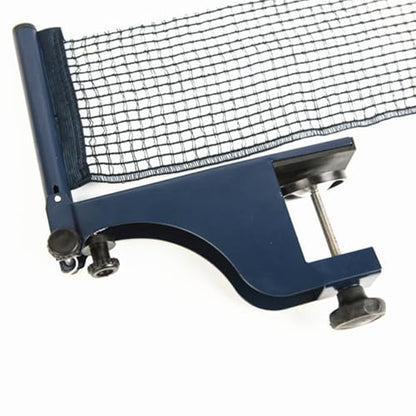 Table Tennis Net with Clamps - Heavy Duty Adjustable - Outdoor Table Tennis Replacement Net | for Home Outdoor Game Room Backyard Basement Sports Training