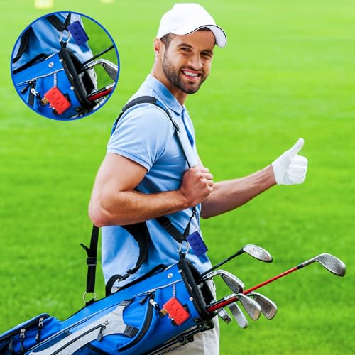 LemonRoad 16 Pcs Retractable Golf Club Cleaner Brush with 3 in 1 Portable Pocket Golf Club Groove Sharpener Tool Small Cleaning Tool for Men Women Golfer Accessories