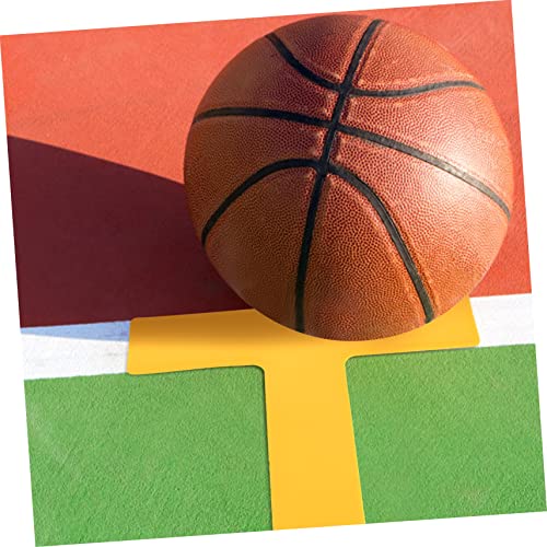 BESPORTBLE Shaped Stadium Landmark Pads Durable Outdoor Football Basketball Training Markers High Grade Pe Material