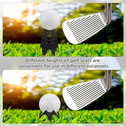 Golf Simulator Tees - Plastic Golf Tees Use for Home & Outdoor & Indoor Driving Range & Winter Turf - Pack of Mat Tees