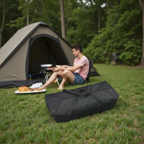 Heavy Duty Water-Resistant Duffle Organizer Bag - XL Storage for Hammock Cover, Grill Tools,Flash Light Stand, Canopy Tent & Folding Chairs with MOLLE Straps (33''(L) x5.9''(W) x5.9''(H)) - size: 33''(L)x5.9''(W)x5.9''(H)