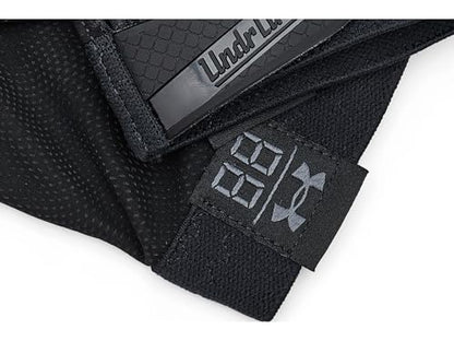 Under Armour Clean Up Baseball Gloves - color: (001) Black / Black / Metallic Black, size: X-Large