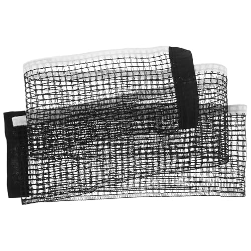 Retractable Table Tennis Net with Dense Polyester-Cotton Mesh for Ball Retention Portable and Foldable Design for Easy Storage Quick Setup Replacement Net for Standard Tables