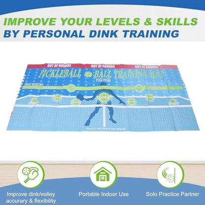 Practice Pad, Reusable Training Pad Multiple Distinct Target Zones Accessories for Indoor and Outdoor