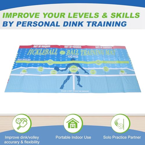 Master Practice Pad, Multipurpose Reusable Rebounder Trainer with Target Zones for Indoor and Outdoor Training