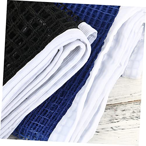 Yardwe 2pcs Nylon Table Tennis Replacement Net Regulation Outdoor Indoor Pong Net Blue for Stress Relief Easy Setup Lightweight and Durable Use