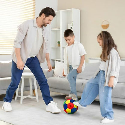 SZCXTOP Indoor Soccer Ball Size 4, Soft Low-Noise House Soccer Ball for Kids Teens