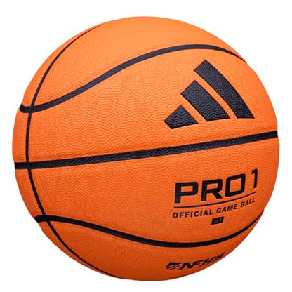 adidas | Pro1 | DryTack Microfiber Next Generation Official Game Basketball | Optic Orange - size: Size 7 (29.5")