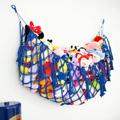 Ball Storage Net,Organizer Net for Basketball,Volleyball,Football,Sport Equipment Storage Hanging Hammock,Garage Ball Storage Net,Sports Ball Storage,Toy Net.
