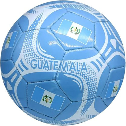 World Flag Country Guatemala Training Outdoor Soccer Ball Size 2 Futol Size (Size 2)