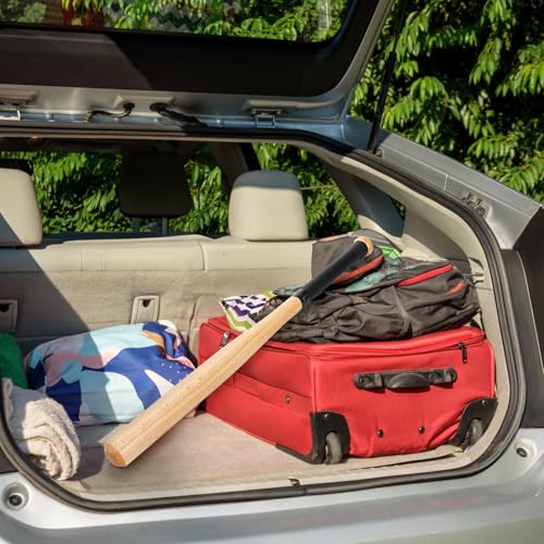 Tebery Wooden Baseball Bat Solid, 29 Inch Softball Bat for Practice, Home Self Defense Bat for Car, Outdoors Protection