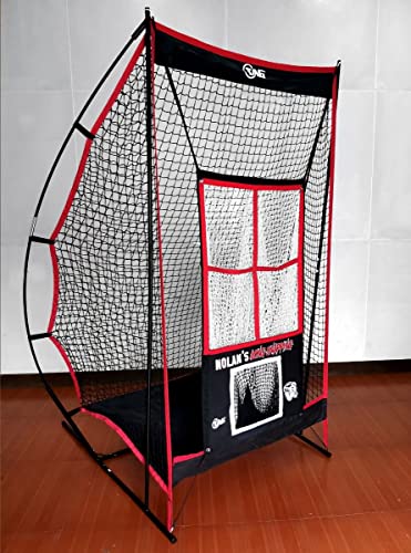 TAG Portable Football Kicking Net with Longsnapper Target, 4 Punting Targets, Ball Catch System, Sets Up in Minutes, No Tools Required with Travel Bag
