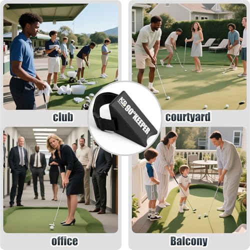 Golf Swing Trainer Aid, 90°Keeper Golf Posture Correction Training Aid, Professional Swing Accuracy Improvement Tool for Preventing Over Swinging