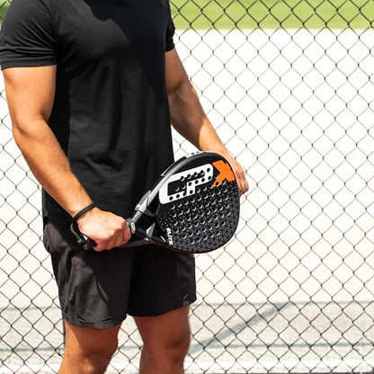 CPX Padel Paddle - Pro-Level Carbon Surface for Power & Control - Lightweight, Balanced Design for Competitive Play