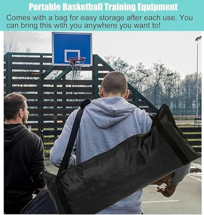 Wall Mounted Basketball Hoop Rebounder Return Attachment Automatic Metal Rotating Shooting Machine Ball for Traditional Pole