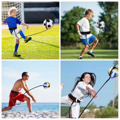 Volleyball Training Equipment Aid, Ball Rebounder Trainer Kit, Volleyball Serving Trainer and Practice Equipment for Spiking Setting, Gifts for Teen Girls & Boys