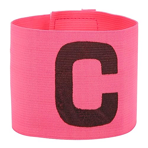 Football Captain Armband, Pack of 10 Nylon Running Exercise Football Header Game Brassard Armband Elastic Paste Winding C Word Armband for Sport Trend Hiking Mountaineering