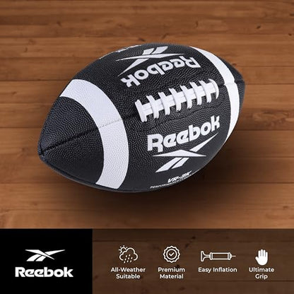 Reebok - Football, Composite Leather, Innovative Soft Grip Technology, Cushion Lining, Stylish, Ideal for Sports